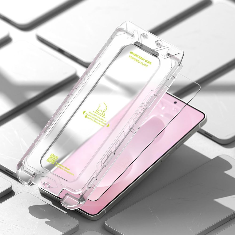 Ringke Easy Slide grūdintas stiklas Galaxy S25 Edge (2 vnt.) -- Samsung Galaxy S25 Edge