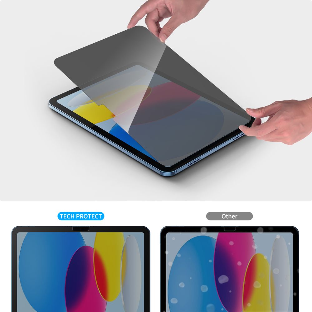 Tech-Protect Spy+ privatumo stiklas iPad 10.9/11 (2022/2025) -- iPad 10.9