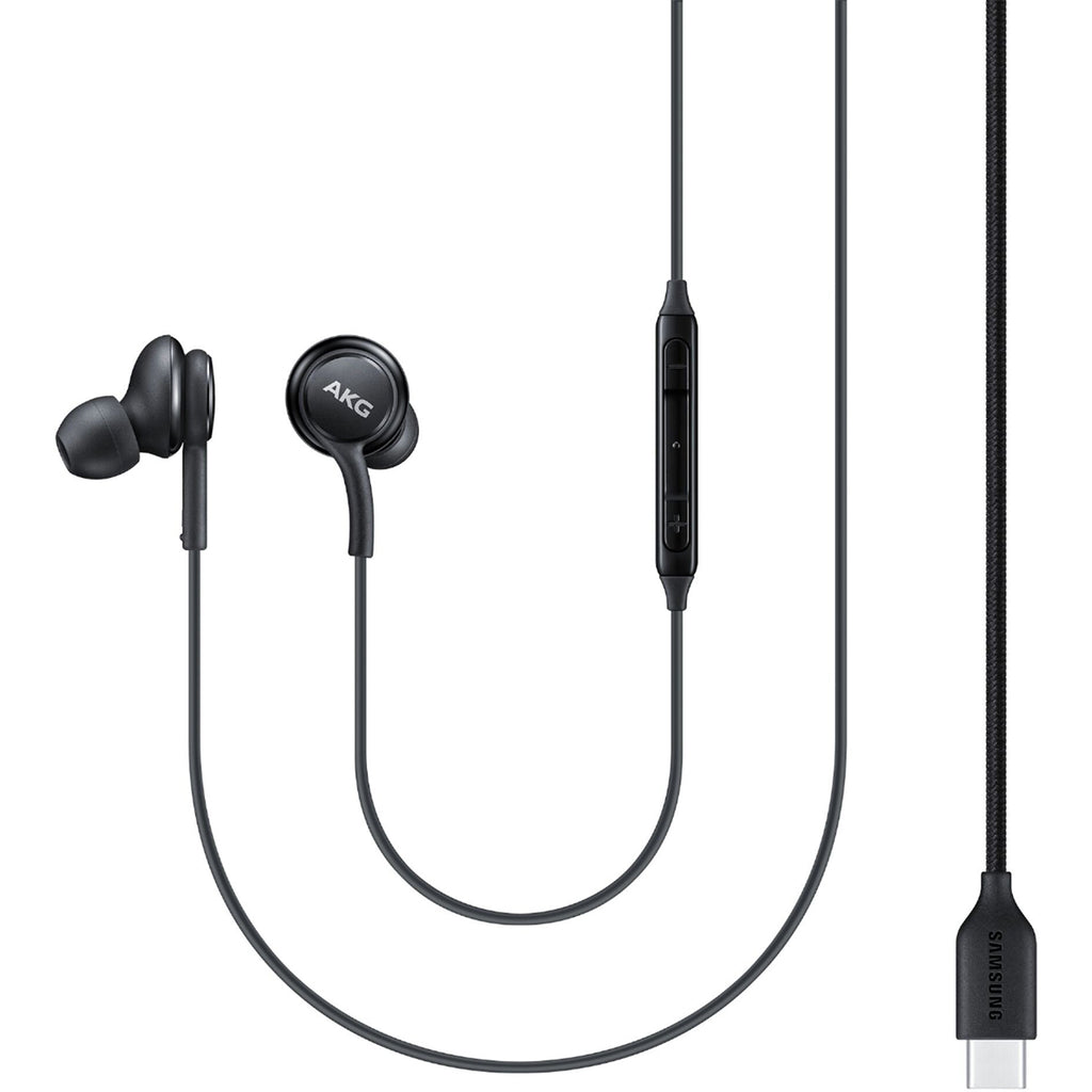 „Samsung EO-IC100BBE“ USB-C stereofoninės „Hi-Fi“ laidinės ausinės (OOB masė – pakaitinė pakuotė) – juoda