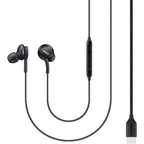 „Samsung EO-IC100BBE“ USB-C stereofoninės „Hi-Fi“ laidinės ausinės (OOB masė – pakaitinė pakuotė) – juoda