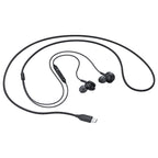 „Samsung EO-IC100BBE“ USB-C stereofoninės „Hi-Fi“ laidinės ausinės (OOB masė – pakaitinė pakuotė) – juoda