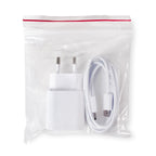 Samsung EP-TA50EWE 8W USB-A sieninis įkroviklis su MicroUSB laidu ECB-DU4AWE (Bulk - pakaitinė pakuotė) - baltas -- Cell...