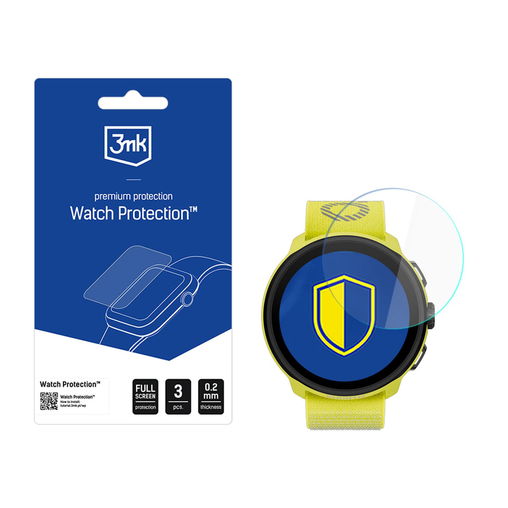 Smartwatch apsauginis stiklas 3mk watch apsauga flexibleglass skirtas suunto run -- Watch tempered Glass
