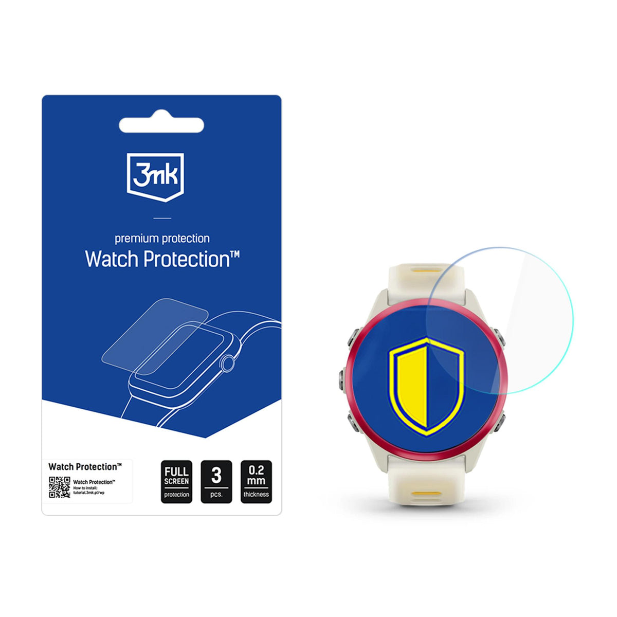 3mk Watch Protection ARC Smartwatch Screen Protector for Garmin Forerunner 570 (42mm)