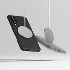 Ringke Onyx MagSafe dėklas Samsung Galaxy S25 Edge – juodas -- Samsung Galaxy S25 Edge