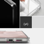 Ringke Fusion dėklas Samsung Galaxy S25 Edge – skaidrus -- Samsung Galaxy S25 Edge