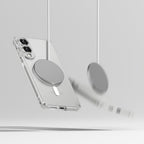 Ringke Fusion Magnetic MagSafe dėklas Samsung Galaxy S25 Edge – skaidrus -- Samsung Galaxy S25 Edge
