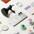 Ringke Fusion Magnetic MagSafe dėklas Samsung Galaxy S25 Edge – skaidrus -- Samsung Galaxy S25 Edge