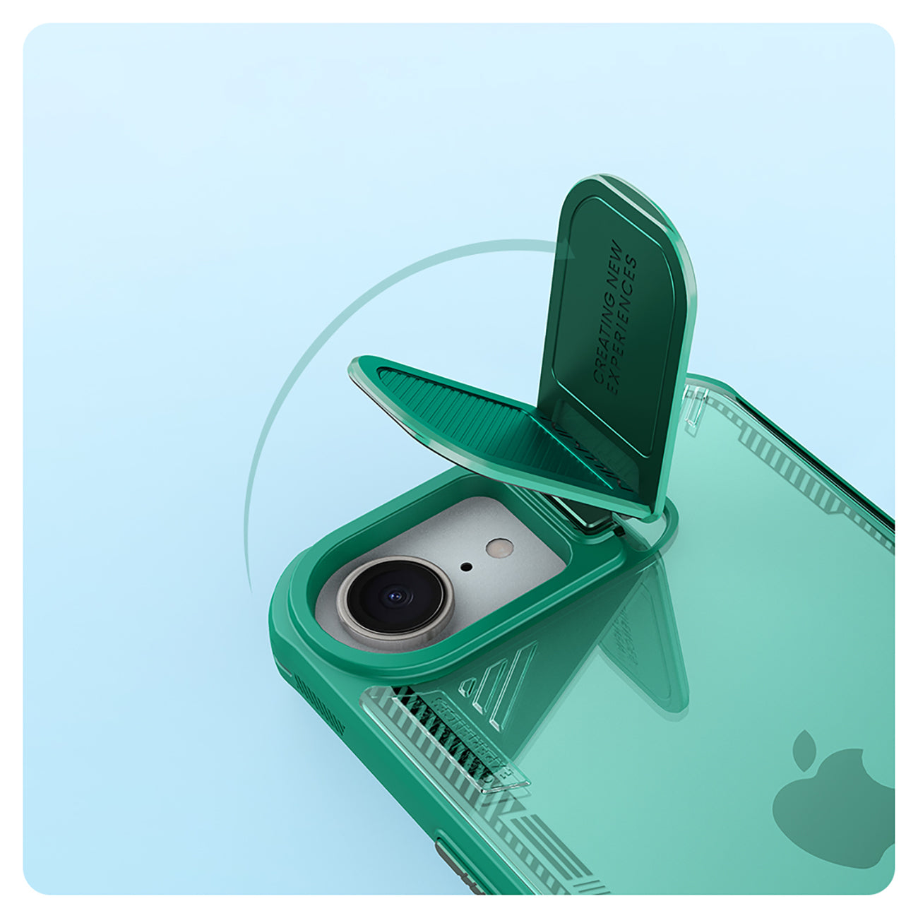 Nillkin Iceblade Prop dėklas iPhone 16e – žalias