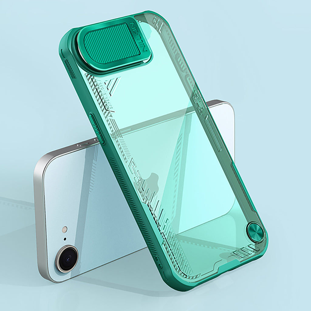Nillkin Iceblade Prop dėklas iPhone 16e – žalias