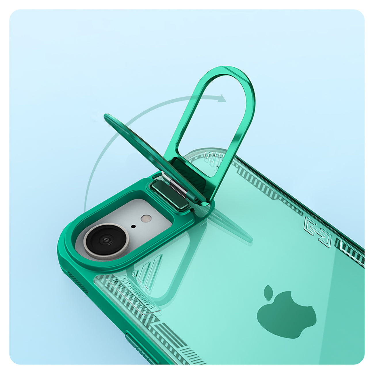 Nillkin Iceblade Prop dėklas iPhone 16e – žalias