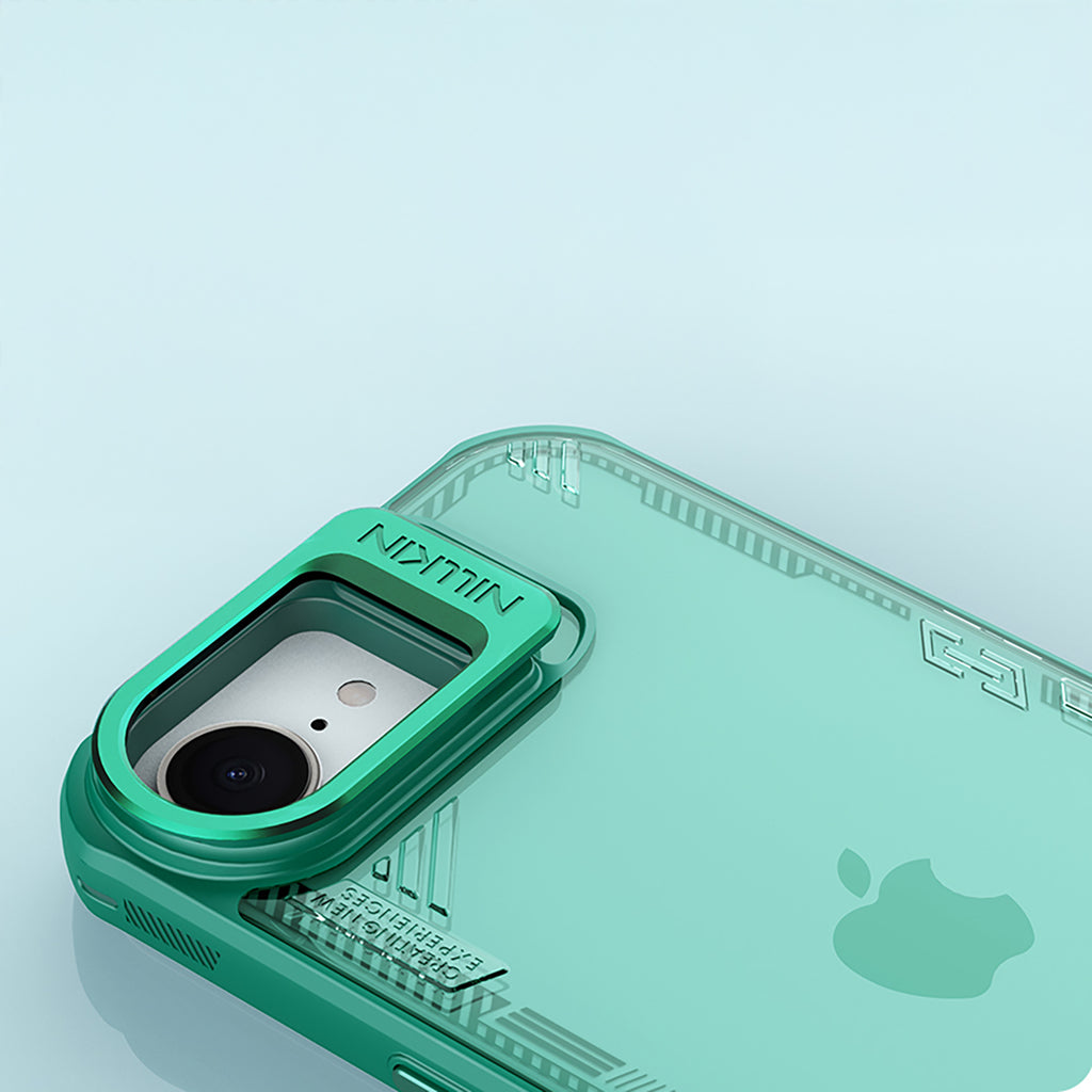 Nillkin Iceblade Prop dėklas iPhone 16e – žalias