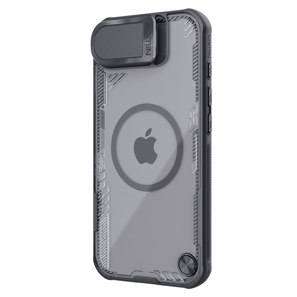 Nillkin Iceblade MagSafe dėklas iPhone 16e – juodas