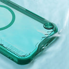 Nillkin Iceblade Prop MagSafe dėklas iPhone 16e – žalias