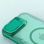 Nillkin Iceblade Prop MagSafe dėklas iPhone 16e – žalias