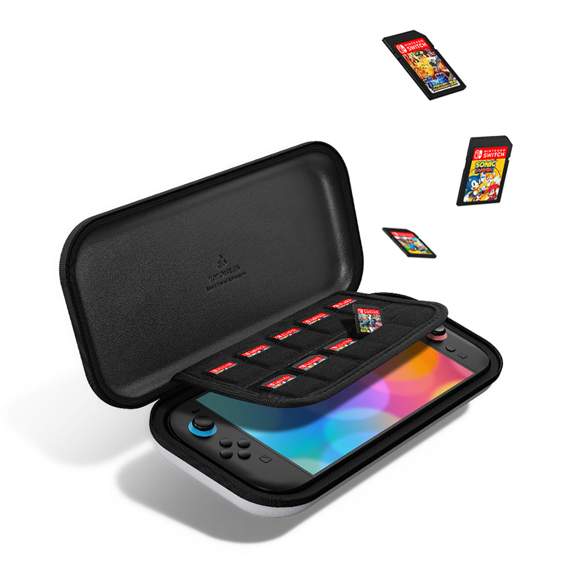 Dux Ducis Yoyoisles by Dux Ducis Air Bag dėklas Nintendo Switch 2 – juoda ir balta -- Nintendo Switch 2