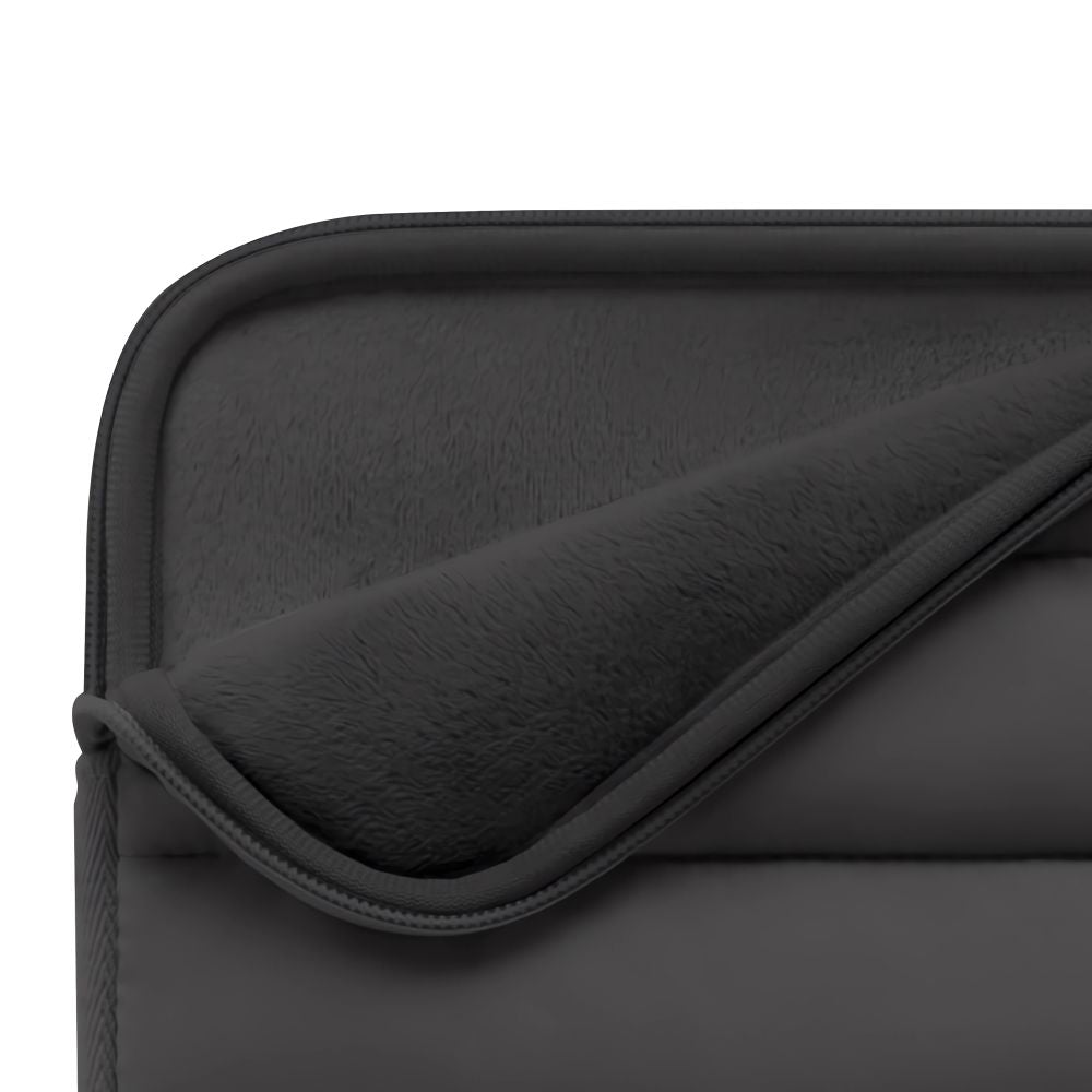Tech-Protett Fluffy nešiojamojo kompiuterio krepšys 13-14 - Juodas -- Laptop Bags