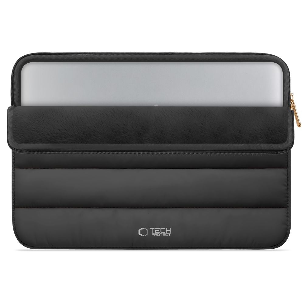 Tech-Protett Fluffy nešiojamojo kompiuterio krepšys 13-14 - Juodas -- Laptop Bags