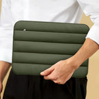 Tech-Protett Fluffy nešiojamojo kompiuterio krepšys 13-14 - Žalias -- Laptop Bags