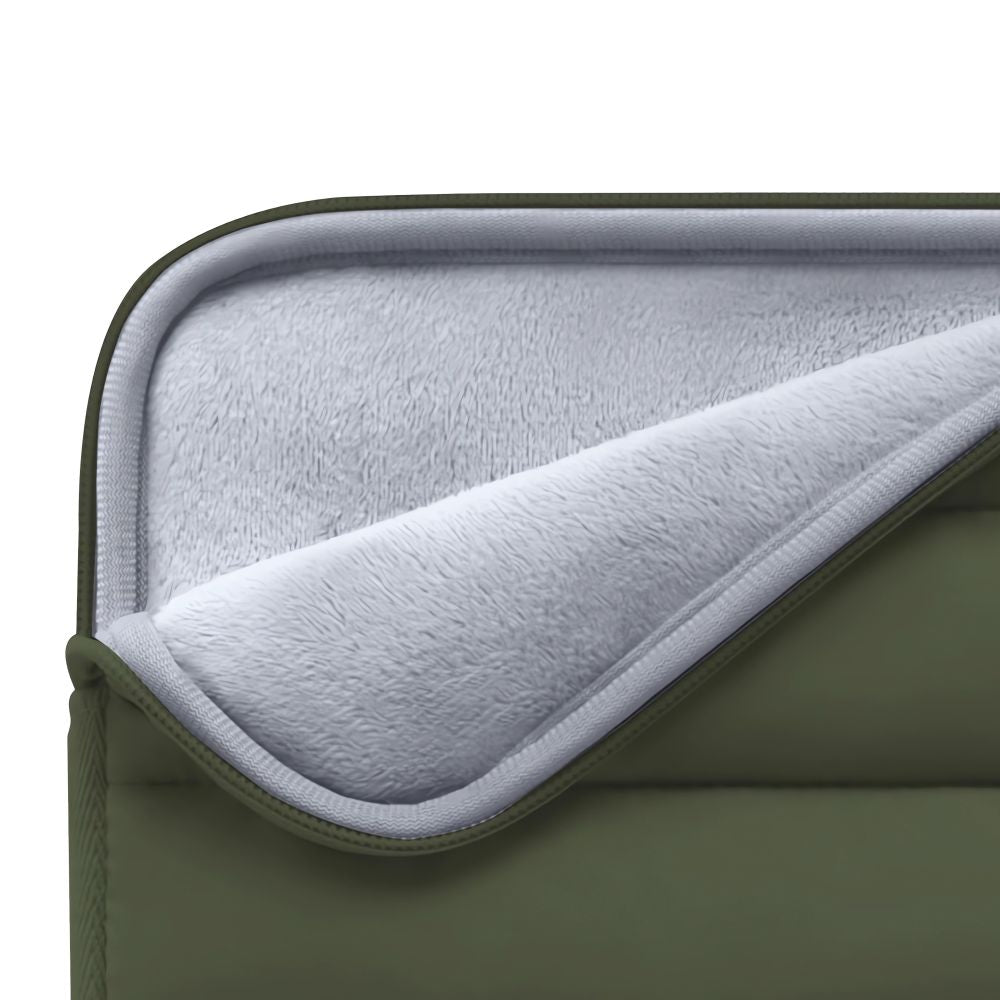 Tech-Protett Fluffy nešiojamojo kompiuterio krepšys 13-14 - Žalias -- Laptop Bags