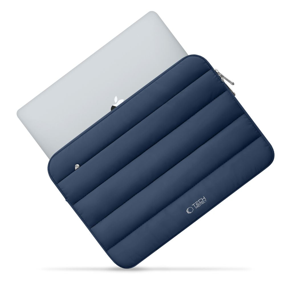Tech-Protett Fluffy nešiojamojo kompiuterio krepšys 13-14 - Tamsiai mėlynas -- Laptop Bags