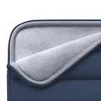 Tech-Protett Fluffy nešiojamojo kompiuterio krepšys 13-14 - Tamsiai mėlynas -- Laptop Bags