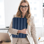 Tech-Protett Fluffy nešiojamojo kompiuterio krepšys 15-16 - Tamsiai mėlynas -- Laptop Bags