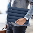 Tech-Protett Fluffy nešiojamojo kompiuterio krepšys 15-16 - Tamsiai mėlynas -- Laptop Bags