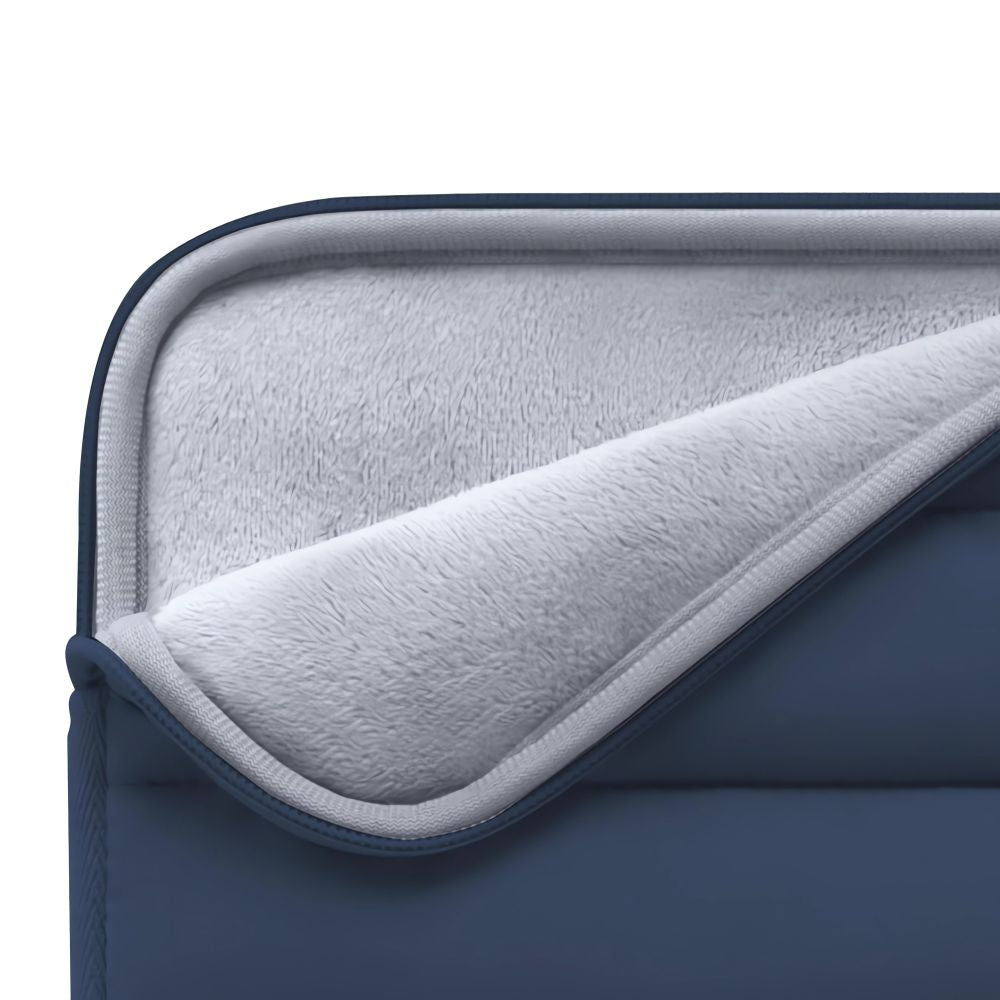 Tech-Protett Fluffy nešiojamojo kompiuterio krepšys 15-16 - Tamsiai mėlynas -- Laptop Bags
