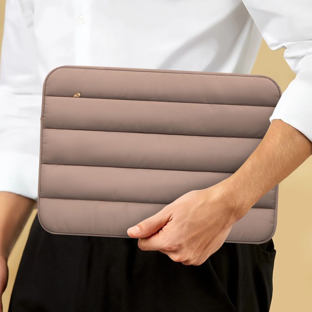 Tech-Protett Fluffy Nešiojamojo Kompiuterio Krepšys 13-14 - Rudas -- Laptop Bags