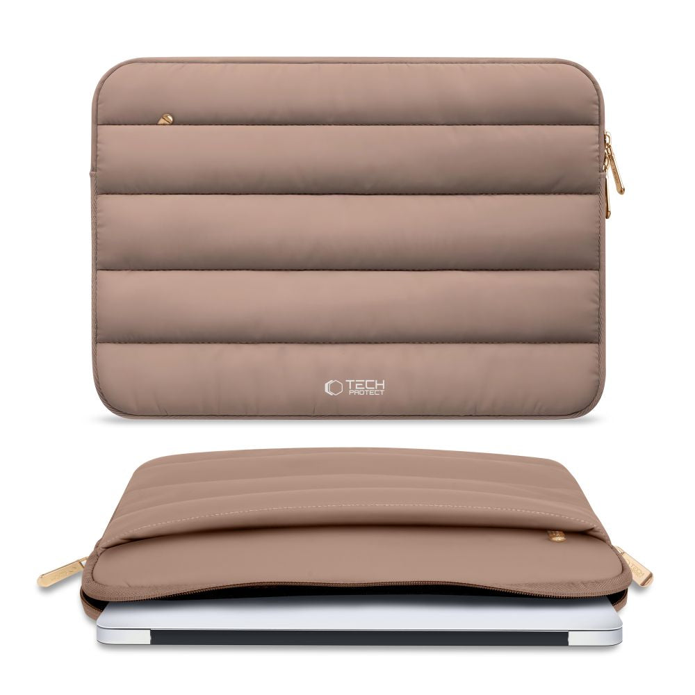 Tech-Protett Fluffy Nešiojamojo Kompiuterio Krepšys 13-14 - Rudas -- Laptop Bags
