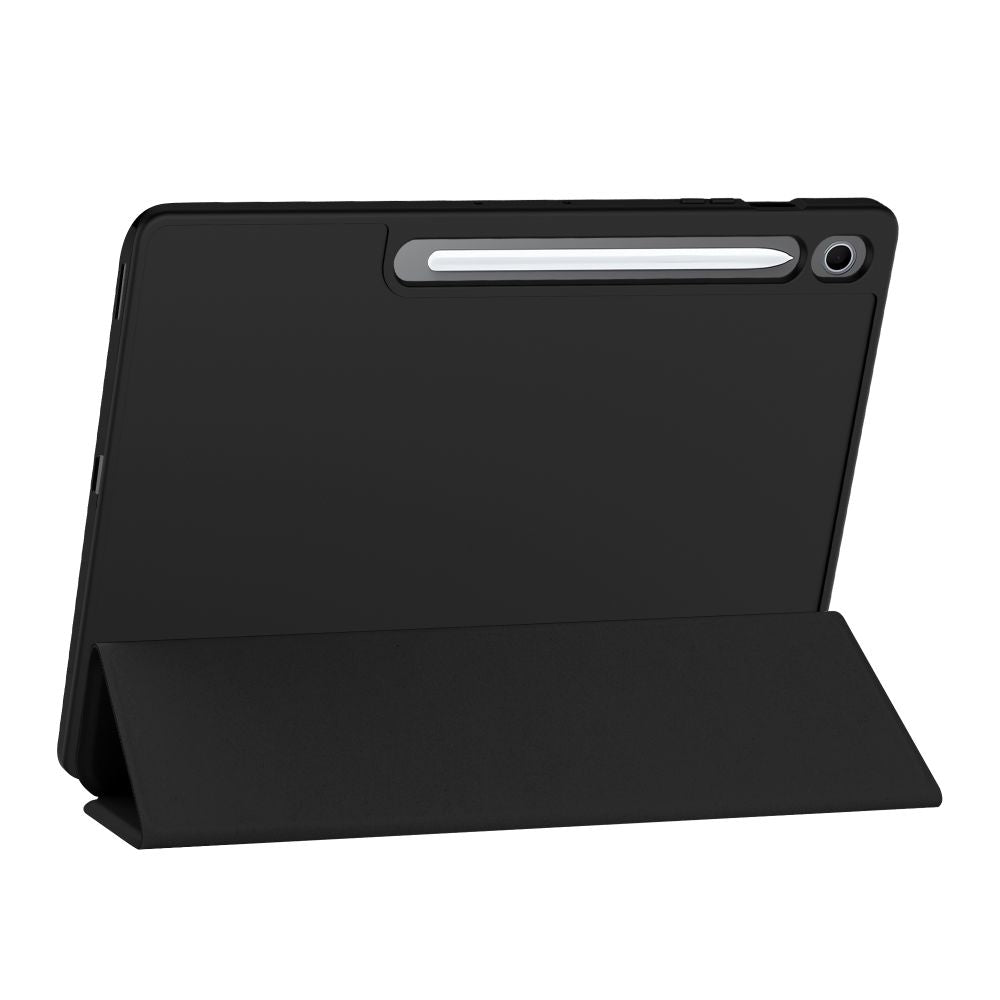TechProtect SmartCase Pen dėklas Samsung Galaxy Tab S10 FE+ – juodas -- Samsung Galaxy Tab S10 FE+