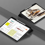 TechProtect SmartCase Pen dėklas Samsung Galaxy Tab S10 FE+ – juodas -- Samsung Galaxy Tab S10 FE+