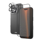 SBS D3O rinkinys iPhone 16 Pro – skaidrus -- iPhone 16 Pro