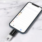 Wozinsky WALA-01 Lightning į USB-A OTG adapteris – juodas