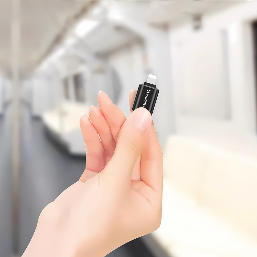 „Wozinsky WALC-01 Lightning to USB-C“ adapteris – juodas