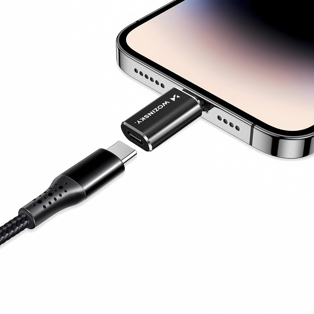„Wozinsky WALC-01 Lightning to USB-C“ adapteris – juodas
