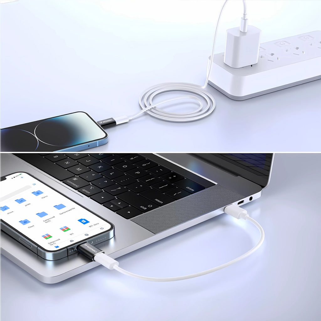 „Wozinsky WALC-01 Lightning to USB-C“ adapteris – juodas