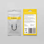 Wozinsky WALJ-01 Lightning adapteris - 3,5 mm mini lizdas - juodas