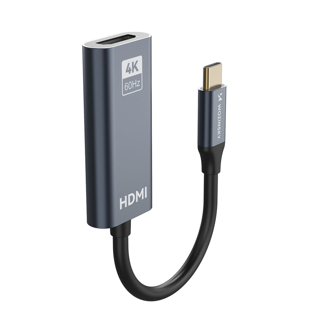 Wozinsky WACH-01 USB-C – HDMI 4K 60Hz adapteris – juodas
