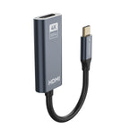 Wozinsky WACH-01 USB-C – HDMI 4K 60Hz adapteris – juodas