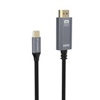 Wozinsky WCCH-01 USB-C - HDMI 4K 60Hz kabelis 1,8m - juodas -- Video Cables