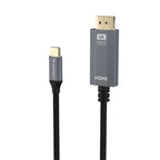 Wozinsky WCCH-01 USB-C - HDMI 4K 60Hz kabelis 1,8m - juodas -- Video Cables