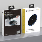 Wozinsky indukcinis įkroviklis WLI-01Y 15W Qi su USB-C laidu - juodas
