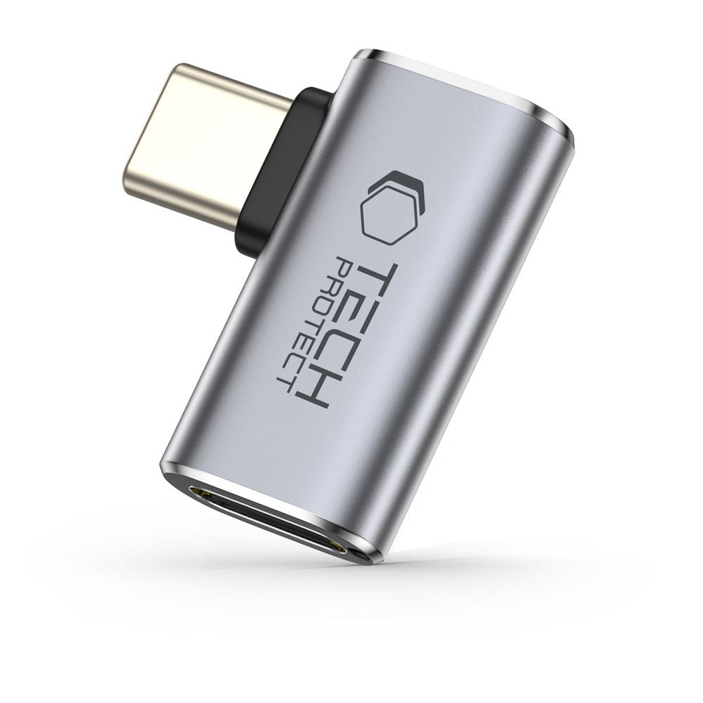 Tech-Protect Ultraboost AA01 USB-C kampinis adapteris – pilkas -- USB Adapters