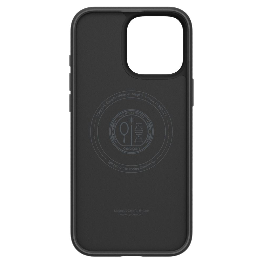 Spigen Liquid Air MagSafe dėklas iPhone 16 Pro Max – juodas