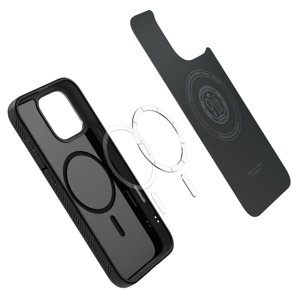 Spigen Liquid Air MagSafe dėklas iPhone 16 Pro Max – juodas