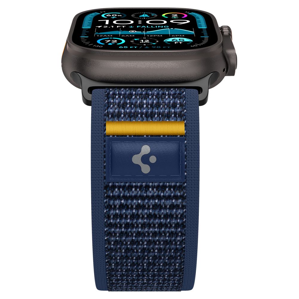 Spigen Athlex oro dirželis, skirtas Apple Watch 44/45/46/49 mm – tamsiai mėlynas