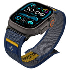 Spigen Athlex oro dirželis, skirtas Apple Watch 44/45/46/49 mm – tamsiai mėlynas
