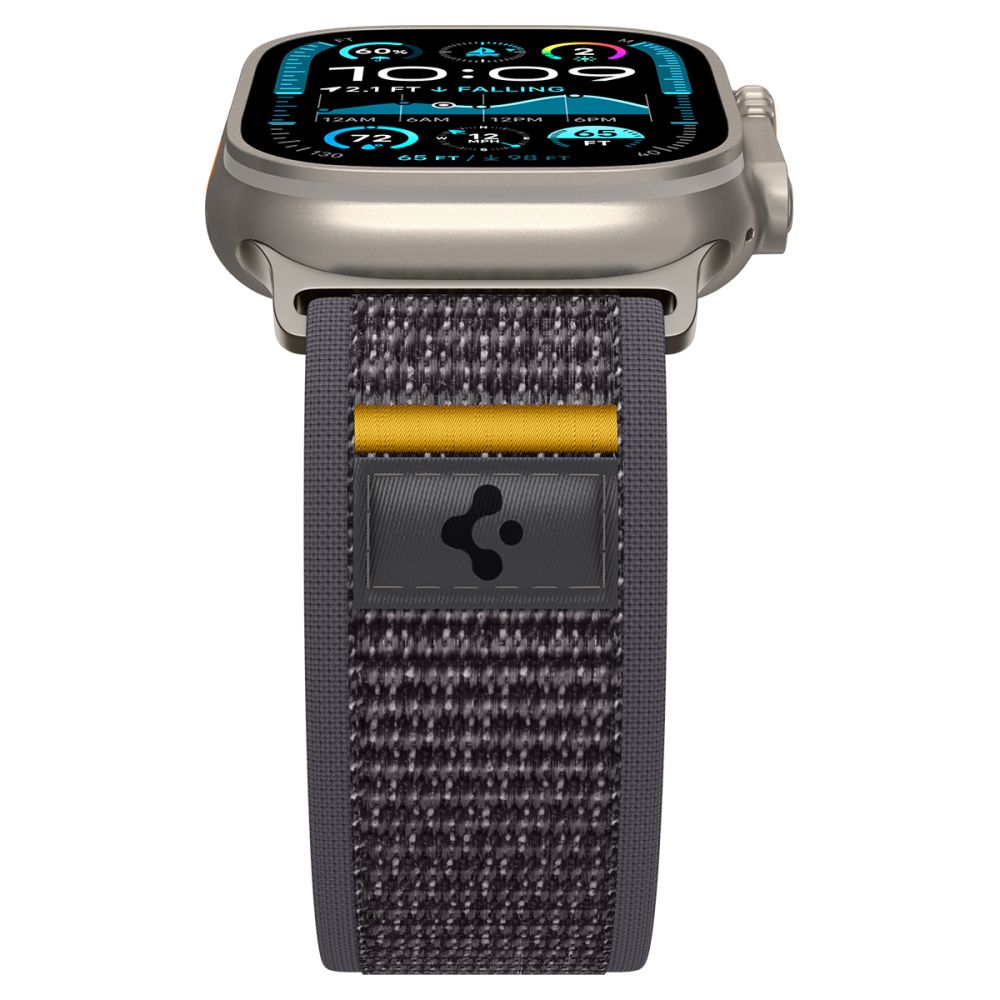 Spigen Athlex oro dirželis, skirtas Apple Watch 44/45/46/49 mm – pilka